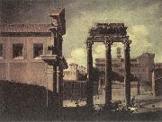 CODAZZI, Viviano Rome, the Campo Vaccino Looking toward the Capitoline d oil painting picture wholesale